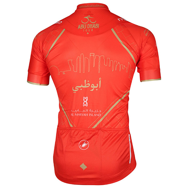 2017 Maglia Abu Dhabi Tour arancione